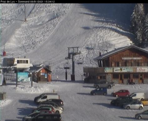 webcam praz de lys|Praz de Lys Sommand Webcams